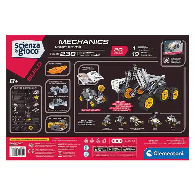 CL Constructor Mechanics Nasa rover martian Clementoni (75070)