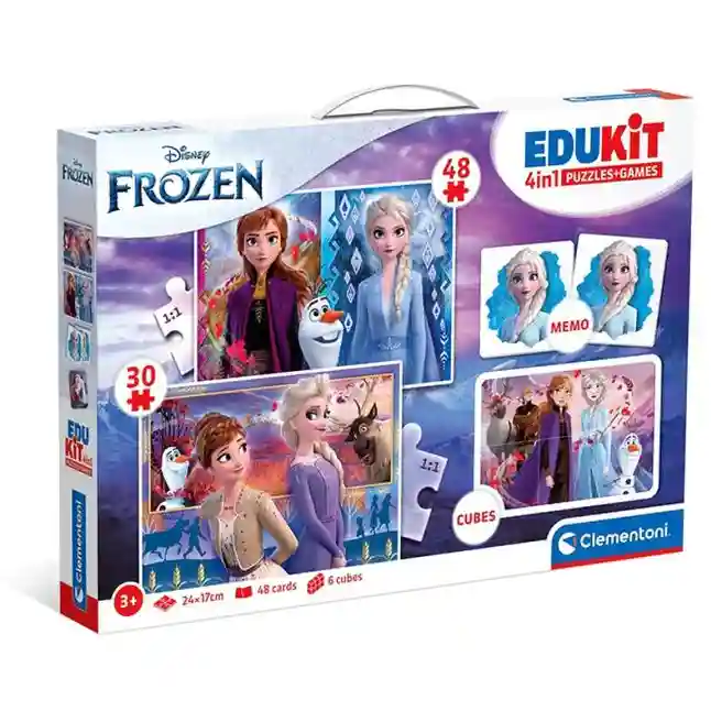 CL Пазл 4в1 Frozen Edukit (18292)
