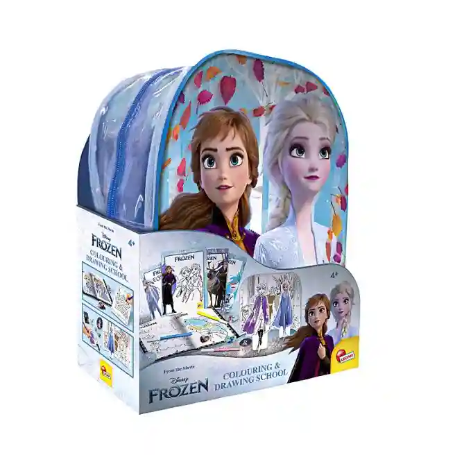 LSC Set de creație FROZEN Rucsac de colorare și desen, cod 50602