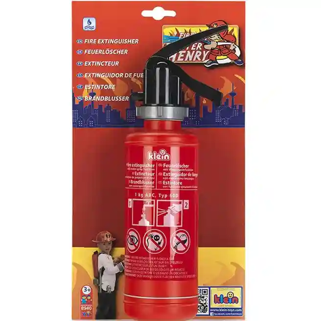 KL Игрушечный огнетушитель на блистере, код 44041