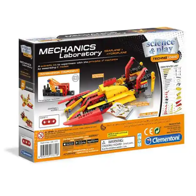 CL Constructor Mechanics Hidroavion Clementoni (17371)