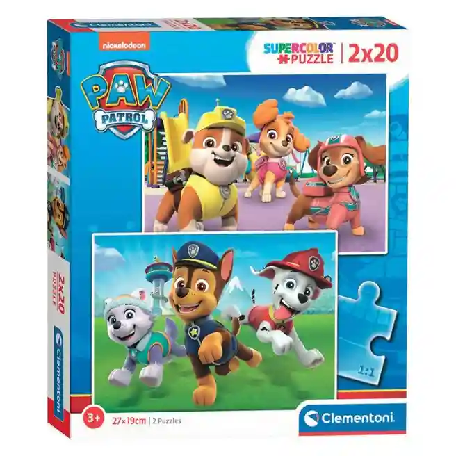 CL Puzzle "2X20" Paw Patrol (24800)