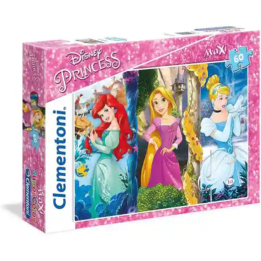 CL Puzzle "60 MAXI" Printesele Disney Clementoni (26416)