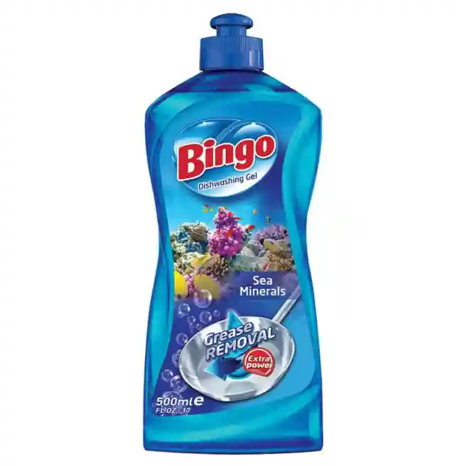 Solutie pentru vesela BINGO "Sea Minerals", 400 ml.
