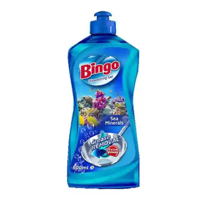 Solutie pentru vesela BINGO "Sea Minerals", 400 ml.