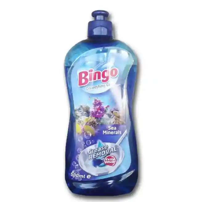 Solutie pentru vesela BINGO "Sea Minerals", 400 ml.