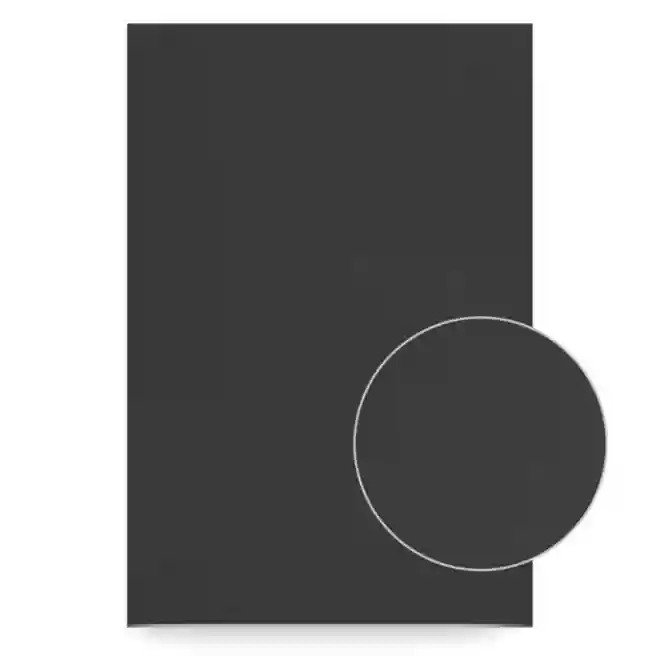 Carton panzat, 20*30 cm, negru, bumbac, аcrilica, ROSA Studio