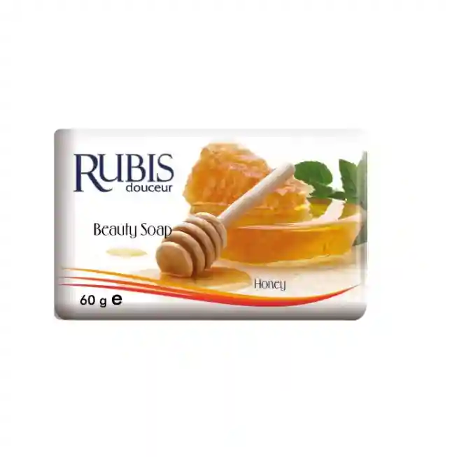 Мыло туалетное RUBIS  60г., мед