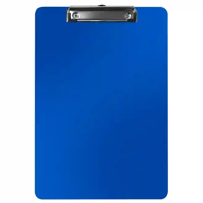 Clipboard A4, plastic, albastru