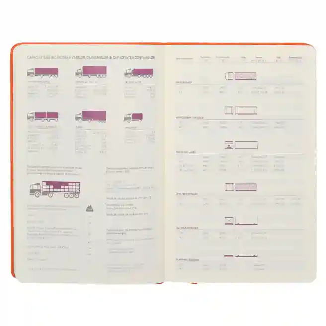 Agendă nedatată A5  IDEE Flexible "Teal Turquoise"