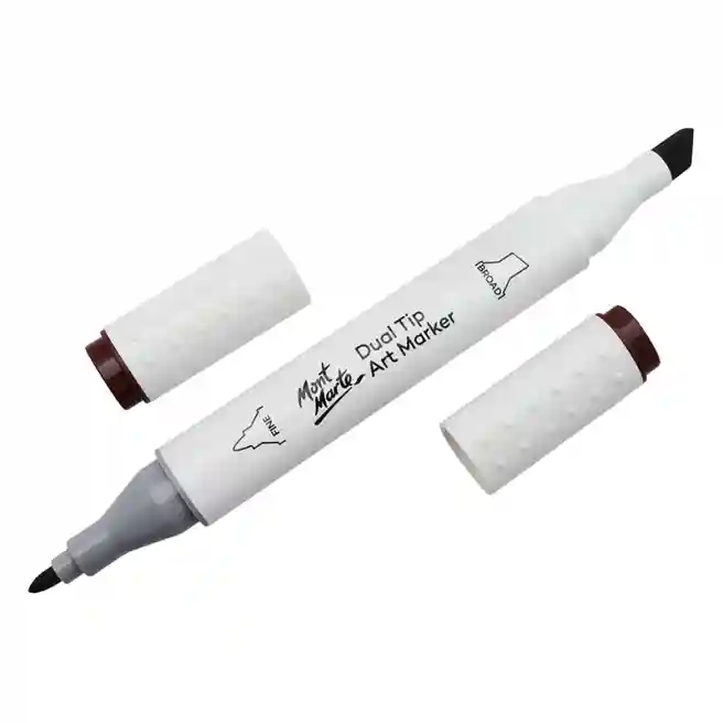 Art marker vârf dublu - Umber, E6