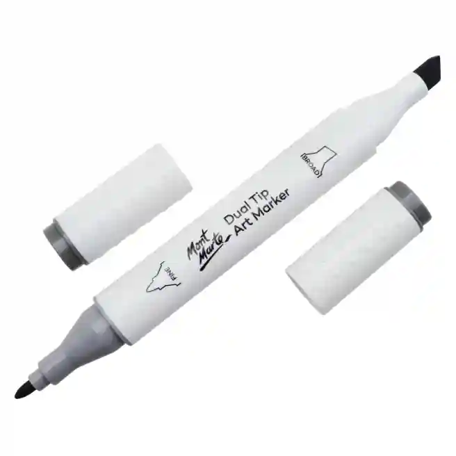 Art marker vârf dublu - Mid Grey, GY5