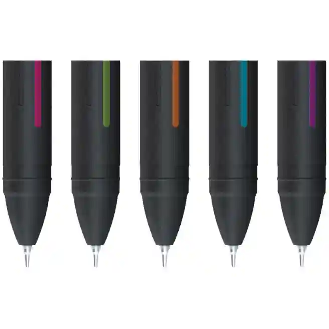 Pix cu bilă Berlingo "Color Zone stick" 0,7mm, albastru, tub cauciucat, asortat