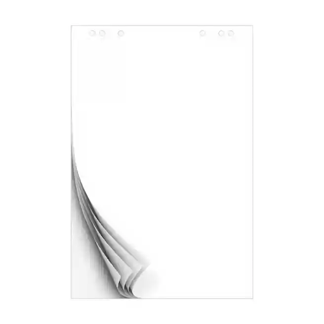 Bloc de hîrtie pentru flipchart-uri Office Line, 20 file, 84х64 cm