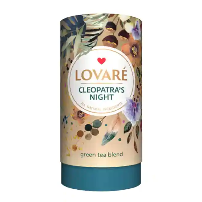 Ceai Lovare Cleopatras Night 80g. - ceai verde cu bucăți de ananas