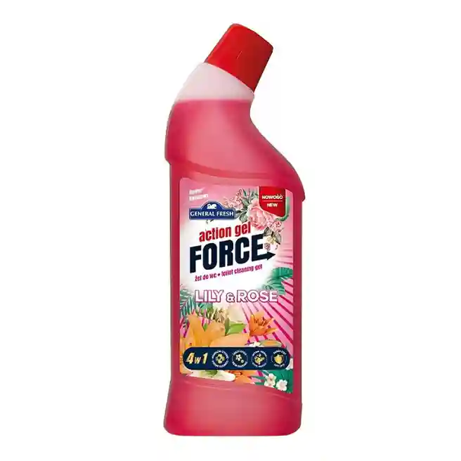 Detergent pentru toaletă General Fresh 1l FORCE Lily&Rose 6069