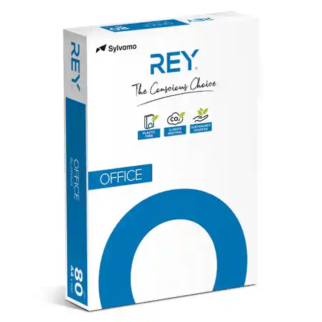 Hârtie pentru tehnica de birou Rey Office A4 (80 g/m, 500 foi) clasa B+