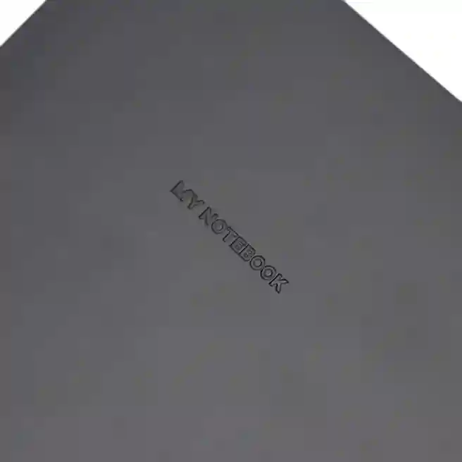 Agendă nedatată A5 pătrățele 96 foi IDEE copertă flexibilă cu elastic OBSIDIAN BLACK