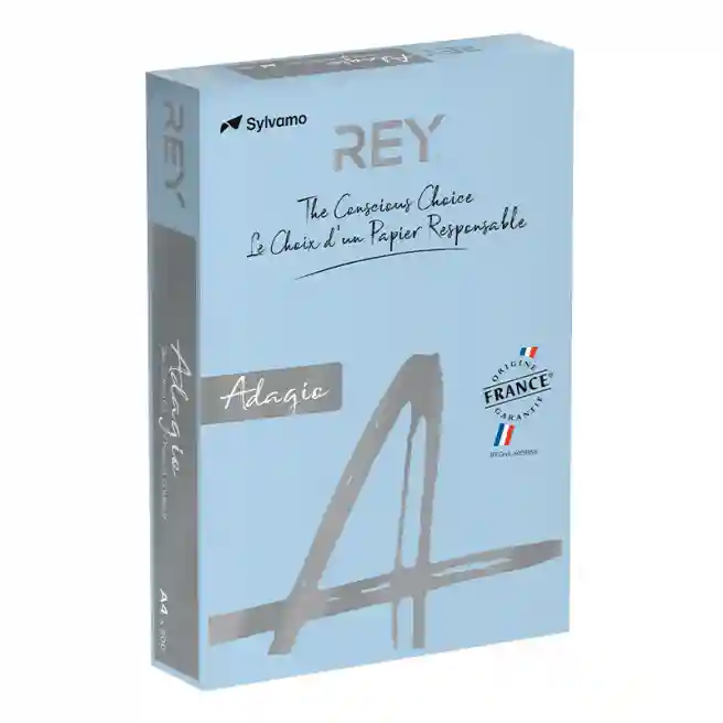 Hârtie colorată A4 (160gr/m2, 250 foi) pastel albastru Adagio BLUE 01