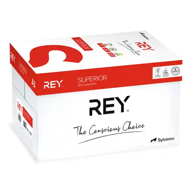 Бумага для офисной техники A4 Rey Superior ( 80г/м2, 500л) класс А