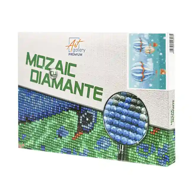 Baloane ca din poveste, 20x30 cm, mozaic cu diamante
