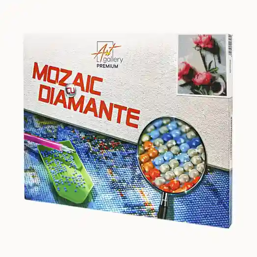 Cititul aromat, 30x40 cm, mozaic cu diamante