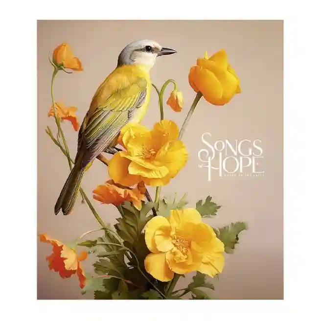 Тетрадь 60 листов, линейка, Школярик Songs of hope