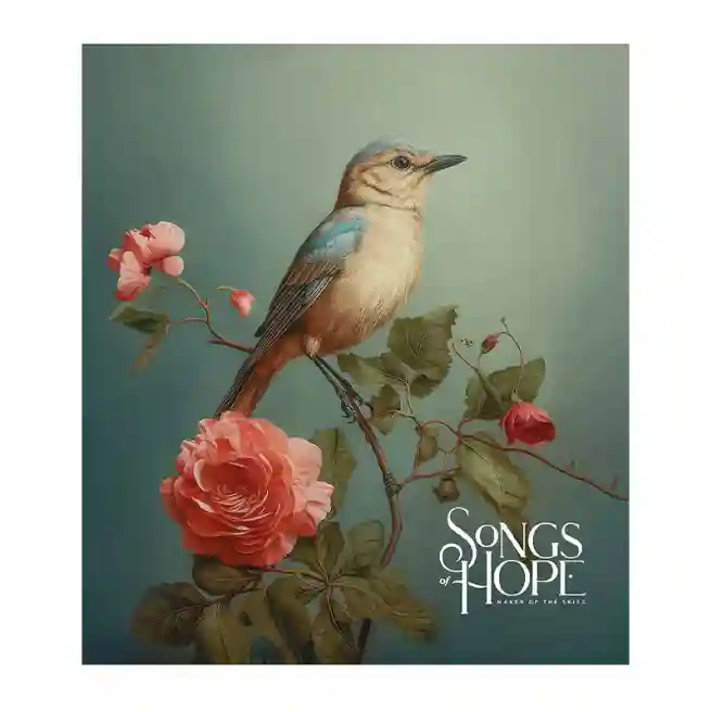 Тетрадь 60 листов, линейка, Школярик Songs of hope