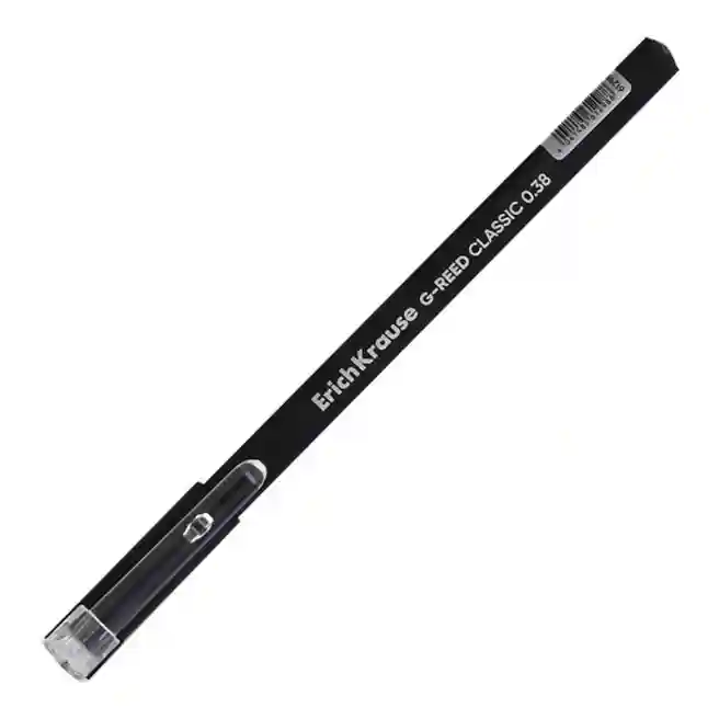 Pix cu gel ErichKrause 0,38 mm G-Reed Stick Classic, negru