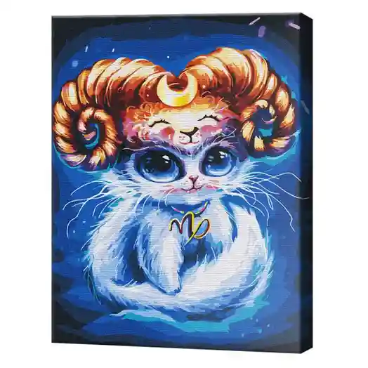 Motan Capricorn, 40x50 cm, pictură pe numere