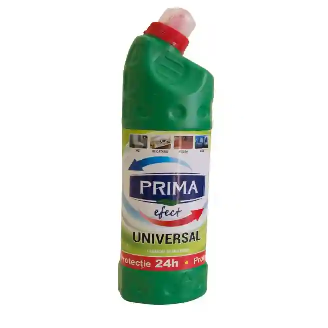 Solutie pentru toaleta PRIMA Universal 4 in 1, 750 ml.