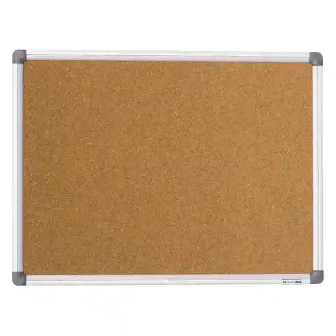 Tabla din pluta OfficeLine, 45x60 cm, dubla, rama din aluminiu