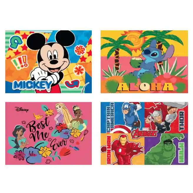 Pungă cadou (2XL) Disney 50x50x25 cm, (mix 12 buc)