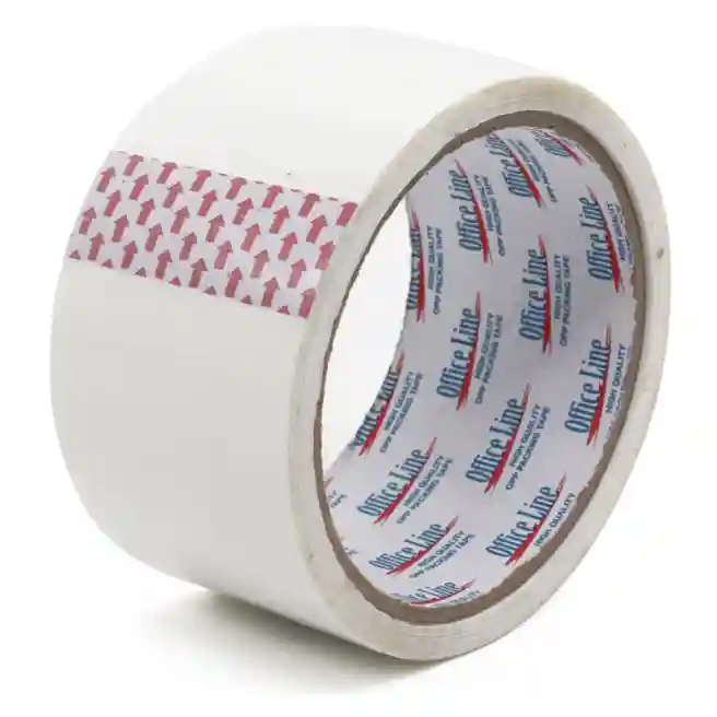 Banda adeziva pentru impachetare OfficeLine, 48mm x 35m, alb