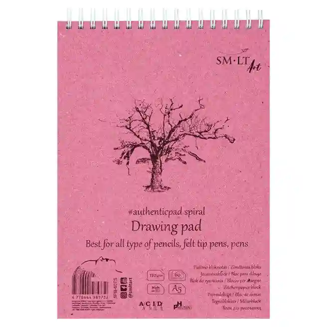 Скетчбук Sketch Pad на спирали А5