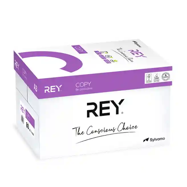 Hârtie pentru tehnica de birou REY COPY A4 (80 g/m2, 500 foi) clasa C+
