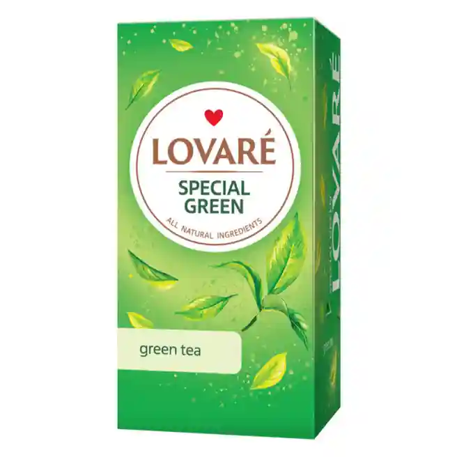 Ceai Lovare Special Green - 24 de pachete de ceai verde de calitate superioară