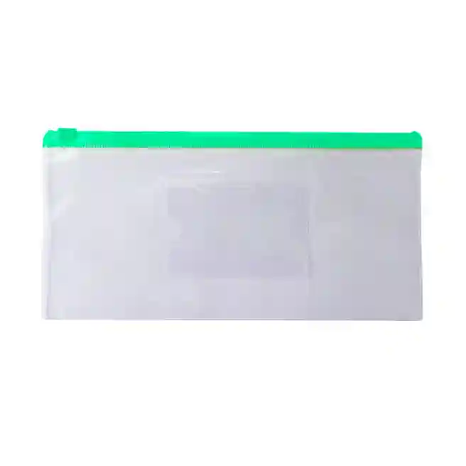 Mapa-ZIP DL OfficeLine, transparenta, verde