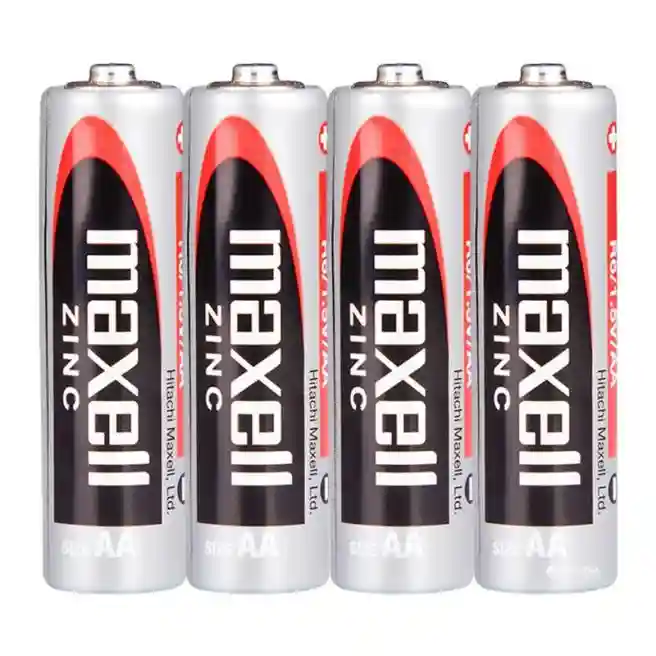 Батарейка Maxell zink AA (в упаковке 4 штуки)