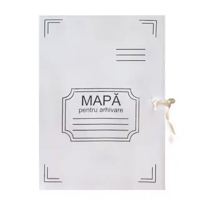 Mapa pentru arhivare din carton dens,320 gr/m2