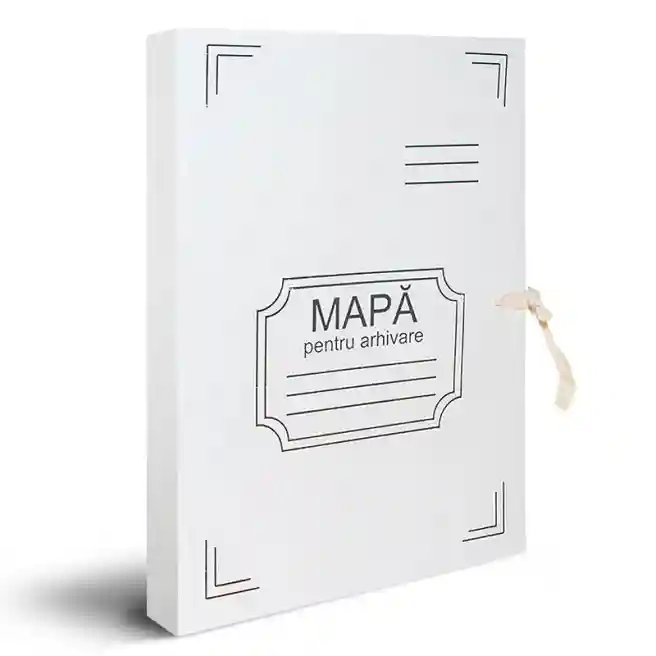 Mapa pentru arhivare din carton dens,320 gr/m2