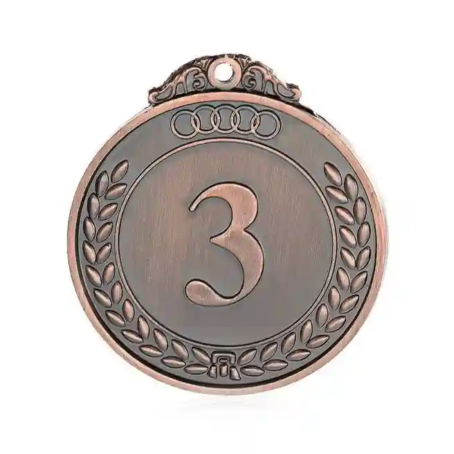 Medalie cu "3", bronz