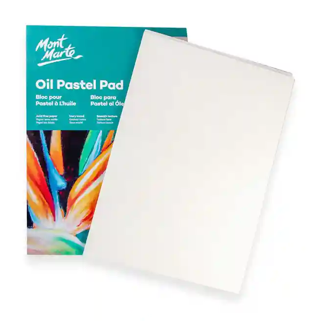 Bloc pentru desen cu pasteluri Premium, A4, 20 de foi, 200 g/m²