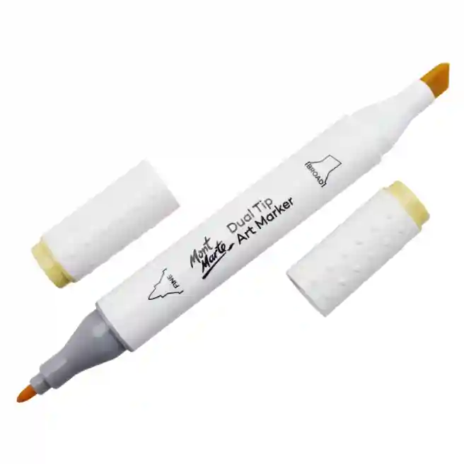 Art marker vârf dublu - Lemon Yellow, Y1