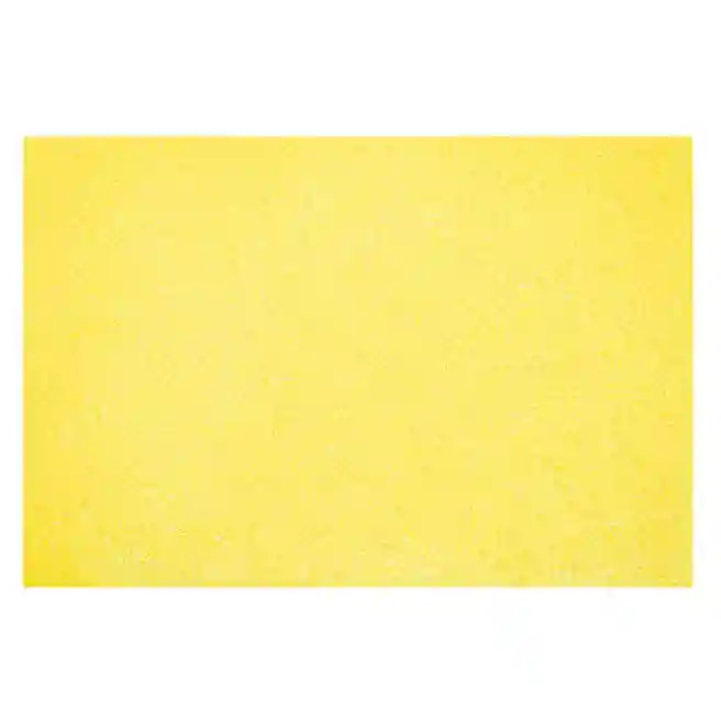 Foamiran EVA cu sclipici 1,8 mm, A4, culoare galbenă