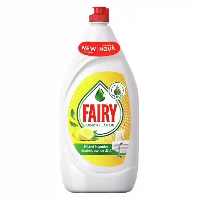 Solutie pentru vesela Fairy, "Lemon", 1350 ml