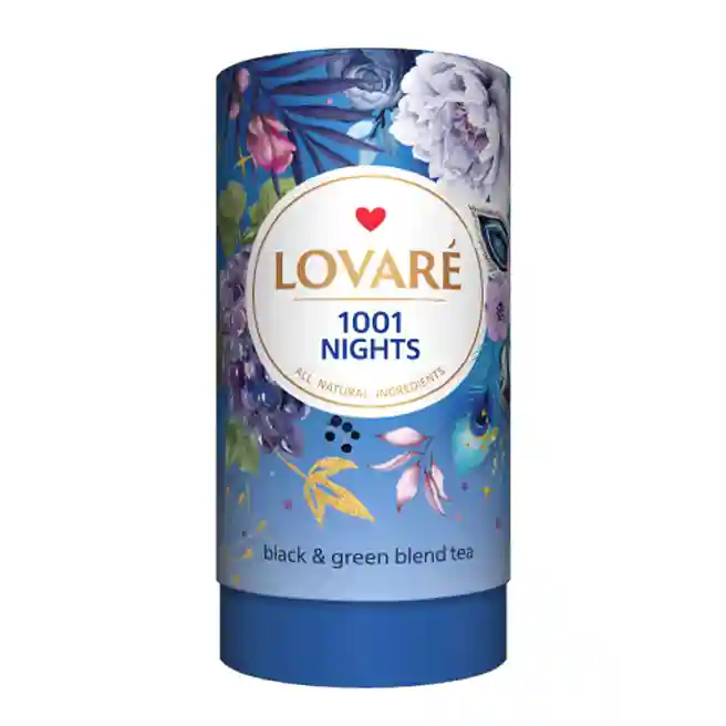 Ceai Lovare 1001 Nights 80g - amestec de ceai negru ceylon și ceai verde