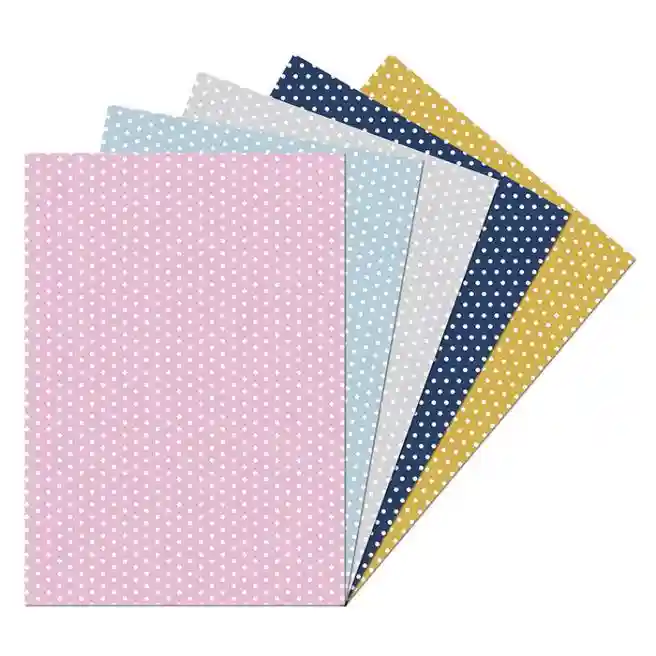 Hârtie pentru ambalat cadouri, 70x200 cm, 70 g/m, N25, Polka Dot mix