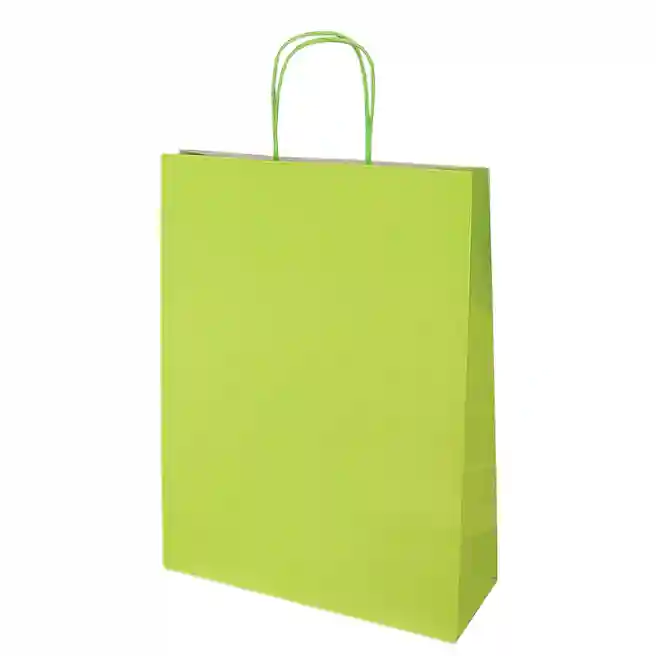 Pungă kraft 18х8х25 cm, verde deschis