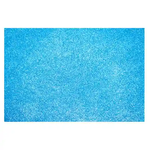 Foamiran EVA cu sclipici 1,8 mm, A4, culoare turcoaz